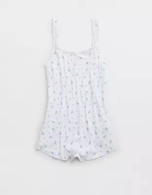 Aerie Off-Duty Pointelle Romper-