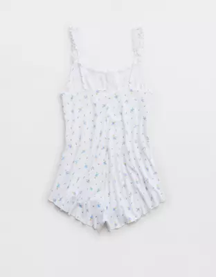 Aerie Off-Duty Pointelle Romper-