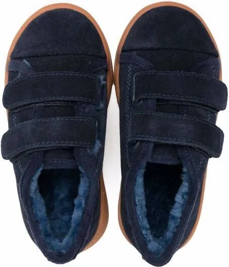 Age of Innocence Gents touch-strap suede sneakers Blue