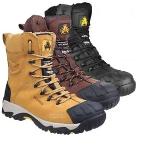 Amblers S3 WP Metal Zip Boot