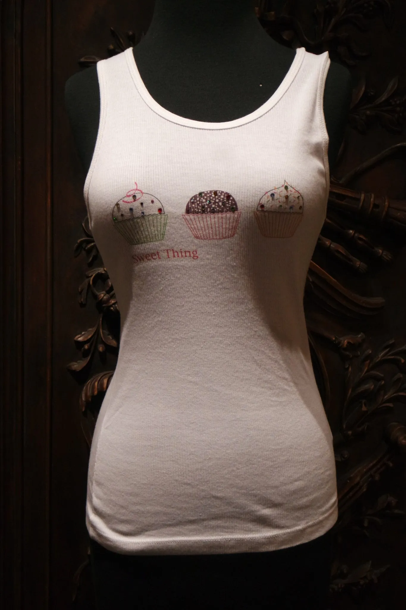 And Cake Cupcake Tank Shirt