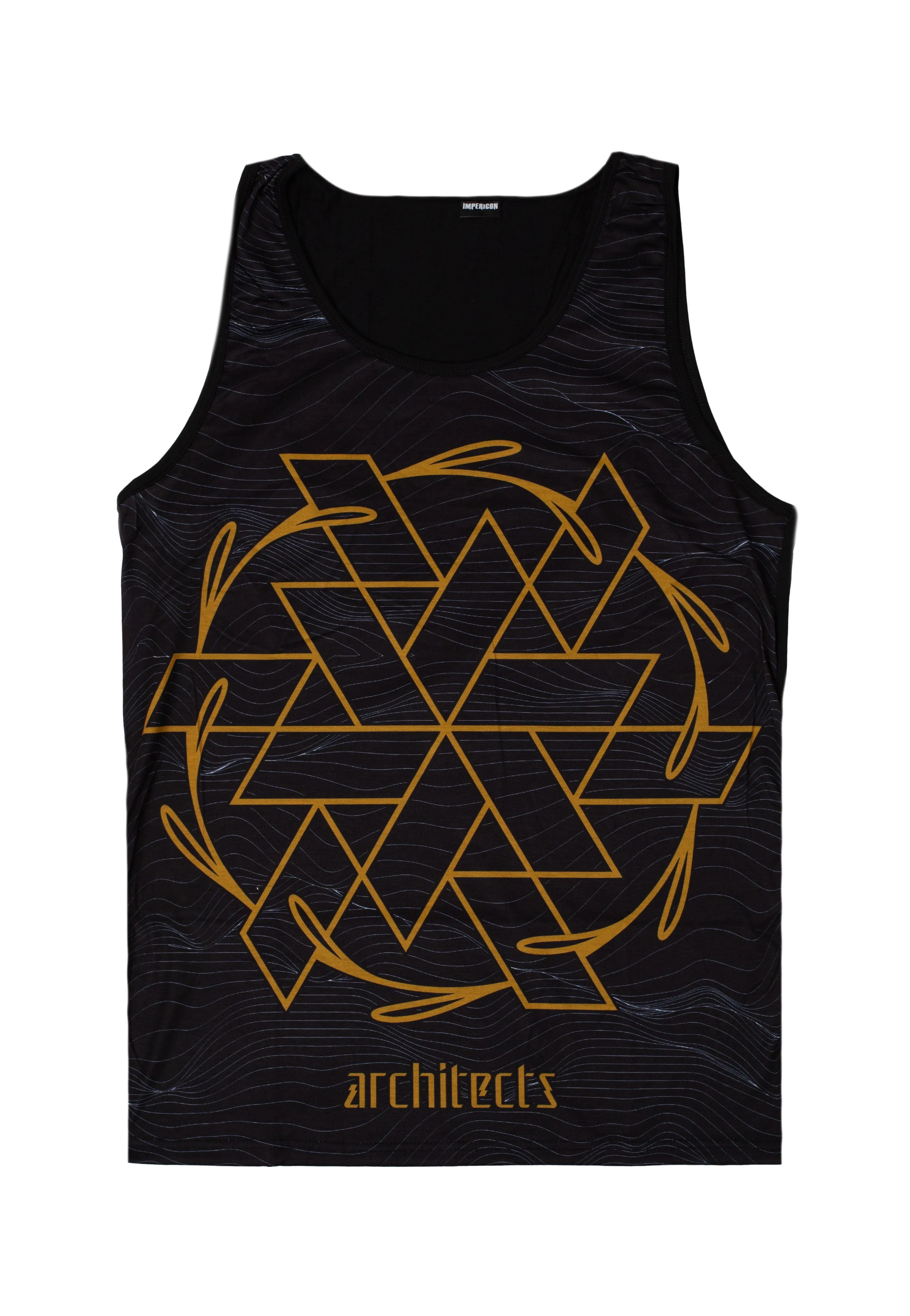 Architects - Gold Symbol Allover - Tank