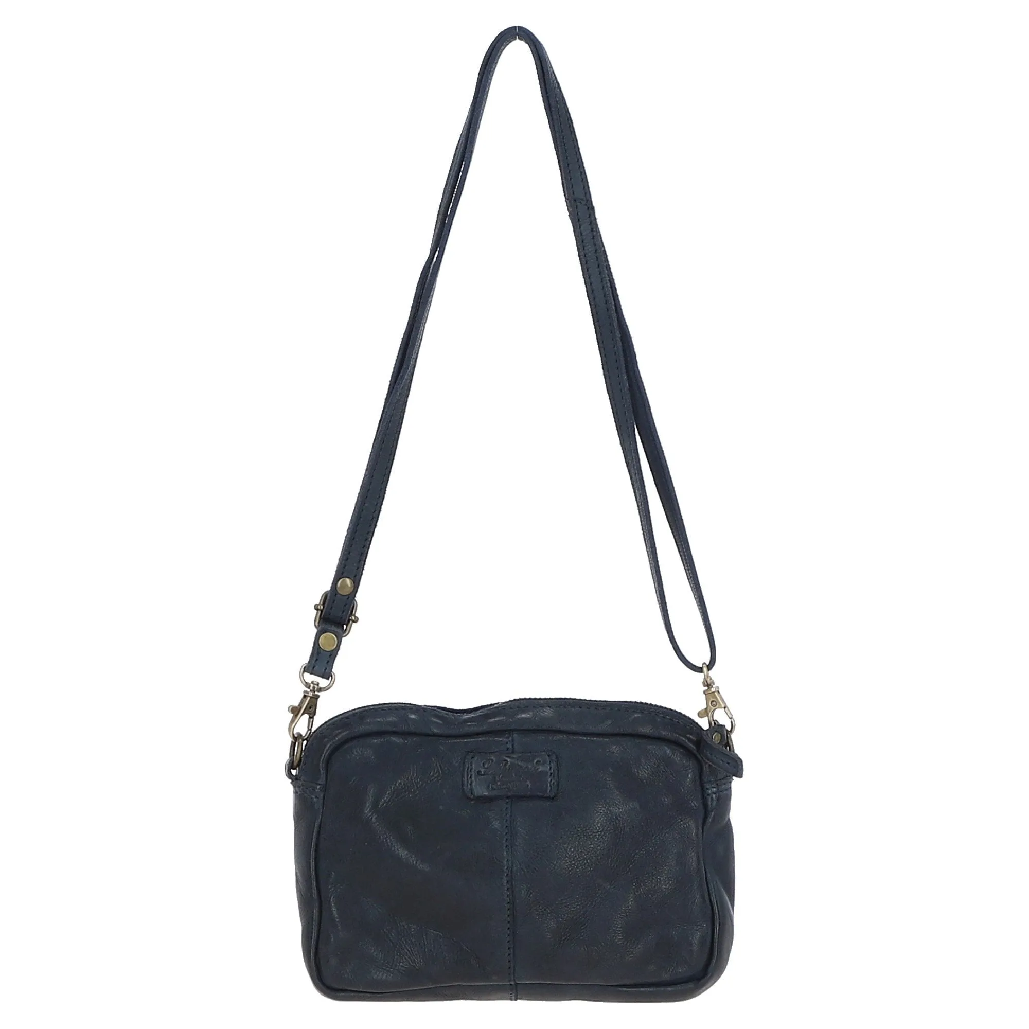 Ashwood Vintage Cross Body Bag Navy: D-98