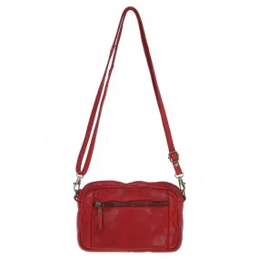 Ashwood Vintage Cross Body Bag Red: D-98