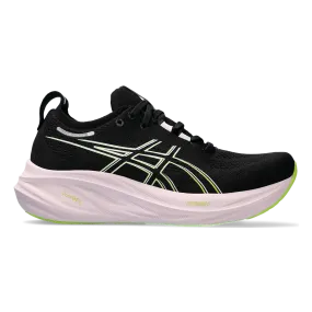 Asics Gel Nimbus 26 - Black - Neon Lime