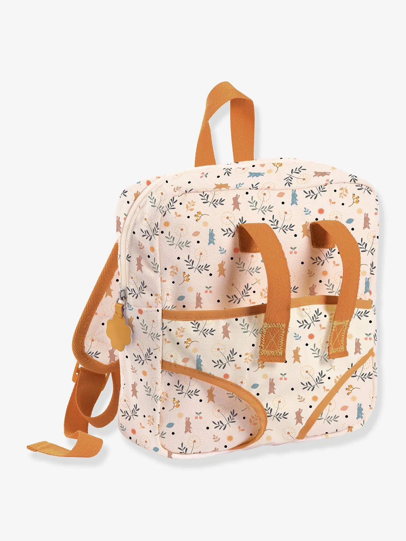 Baby Doll-Carrying Backpack - Pomea - DJECO - multicoloured