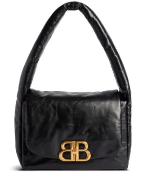 Balenciaga    Balenciaga Monaco Small Leather Shoulder Bag