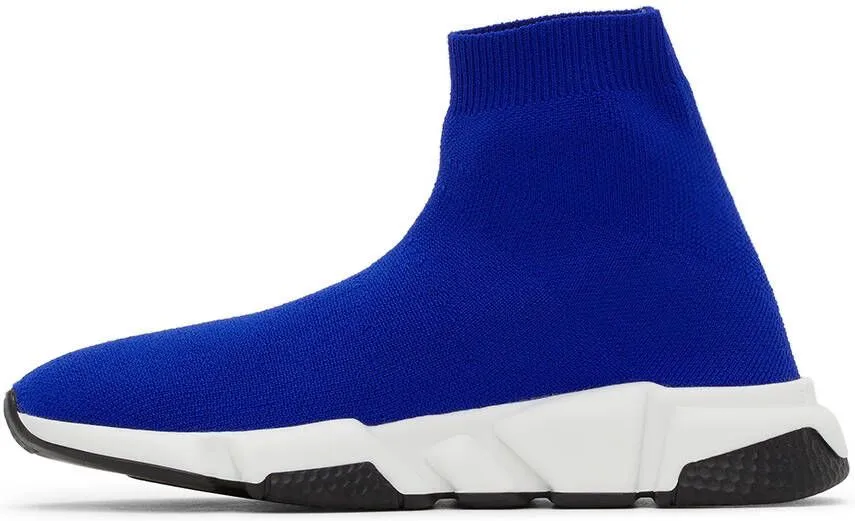 Balenciaga Kids Blue Speed Sneakers