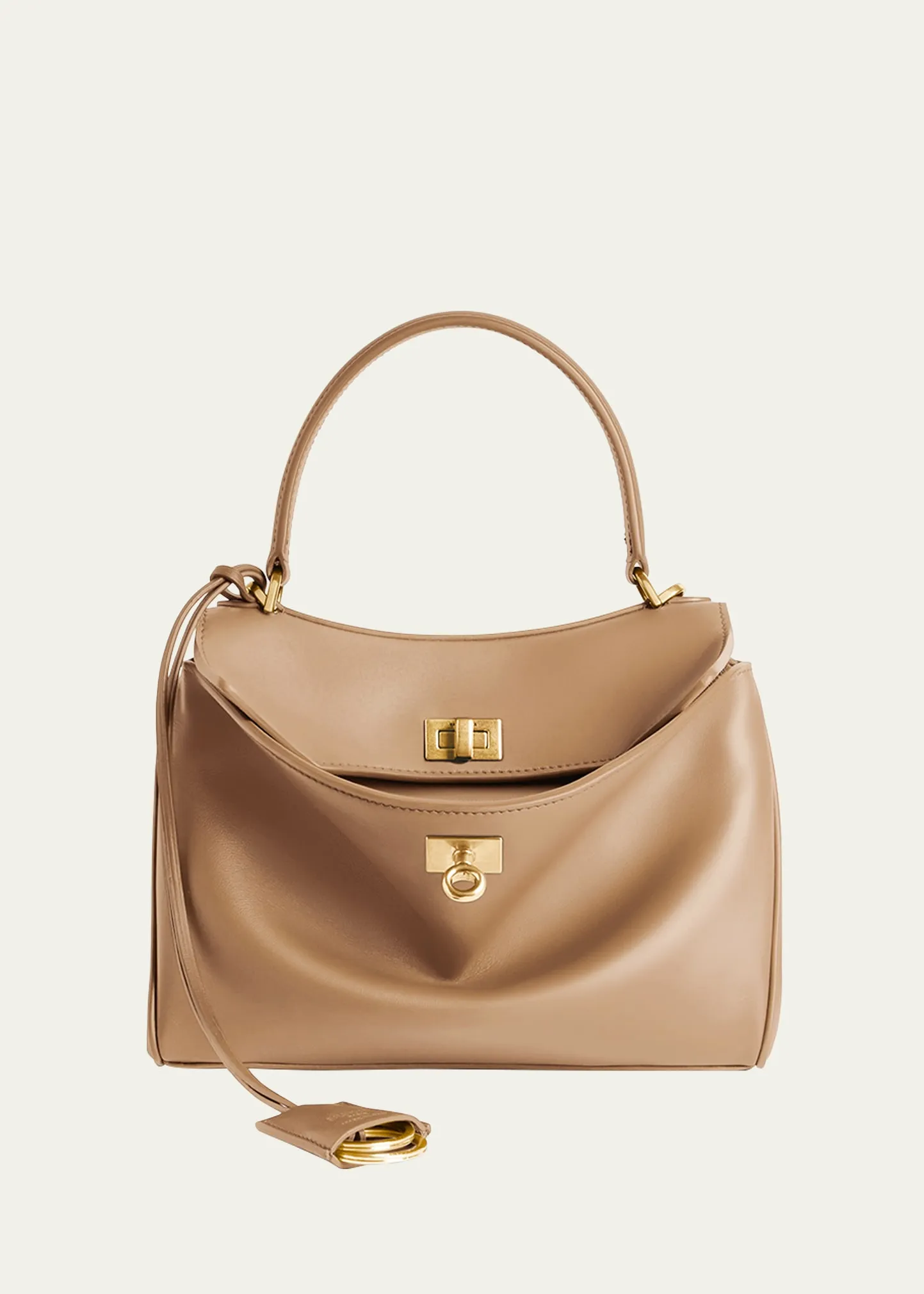 Balenciaga Rodeo Mini Leather Top-Handle Bag