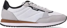 BOSS Kai Runn panelled sneakers White