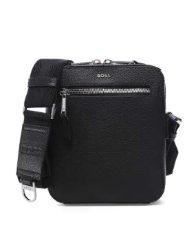 BOSS Leather Highway_NS zip Reporter Bag