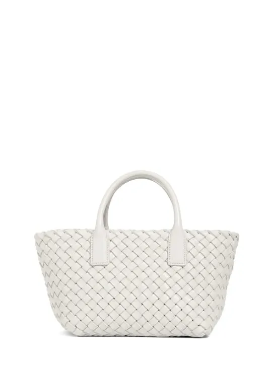 Bottega Veneta   Cabat leather top handle bag 