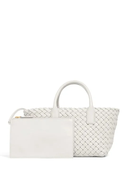 Bottega Veneta   Cabat leather top handle bag 