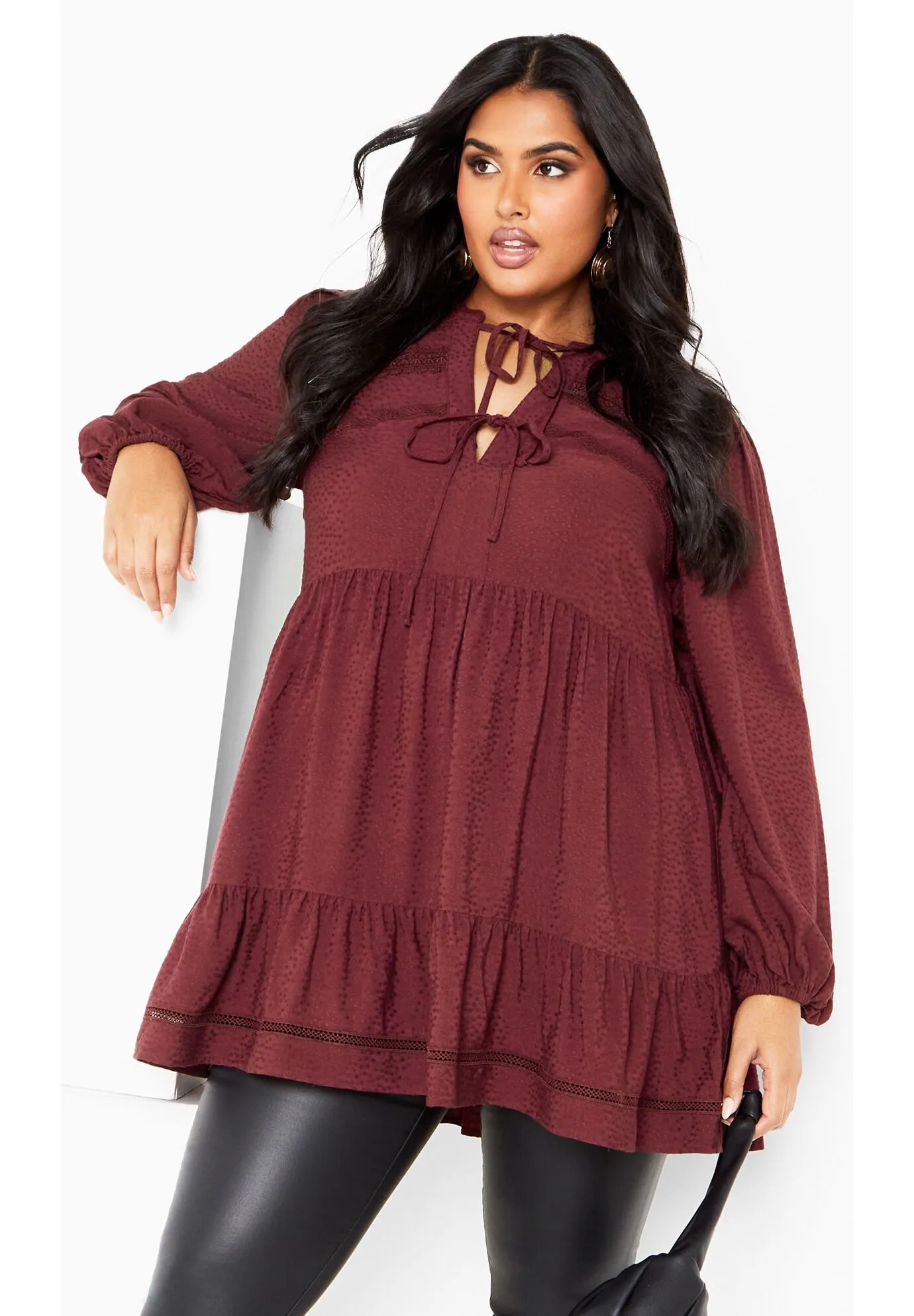 Brielle Embroidered Tunic Dress