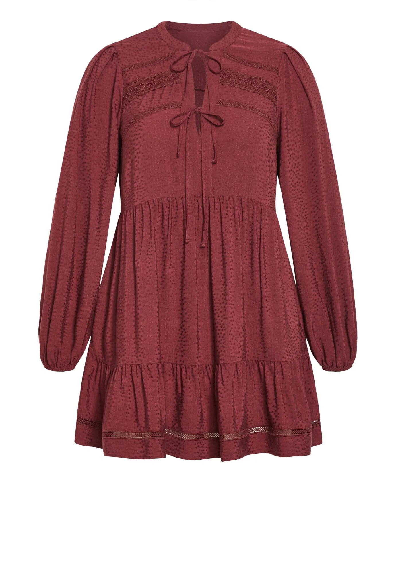 Brielle Embroidered Tunic Dress