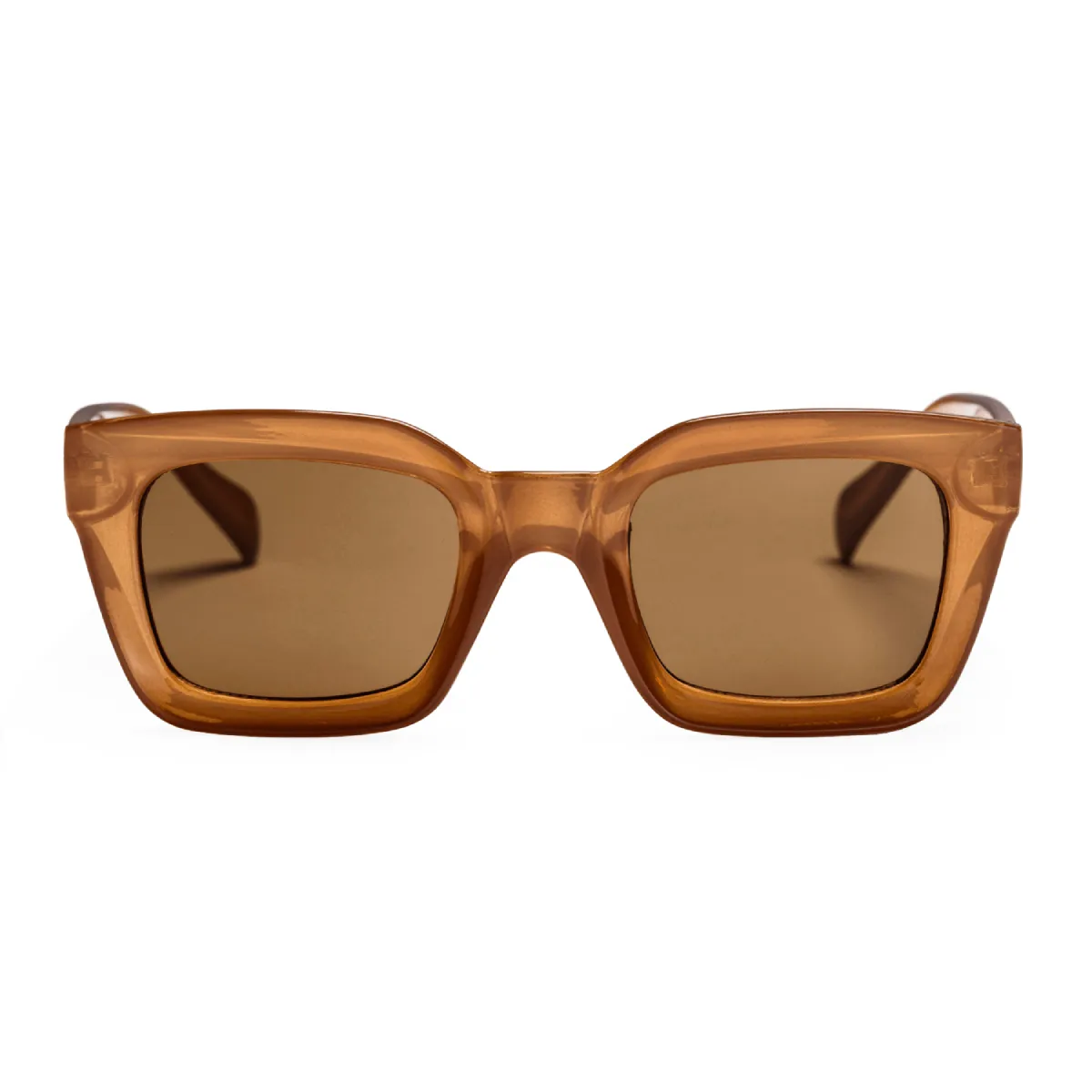 Brown recycled sunglasses