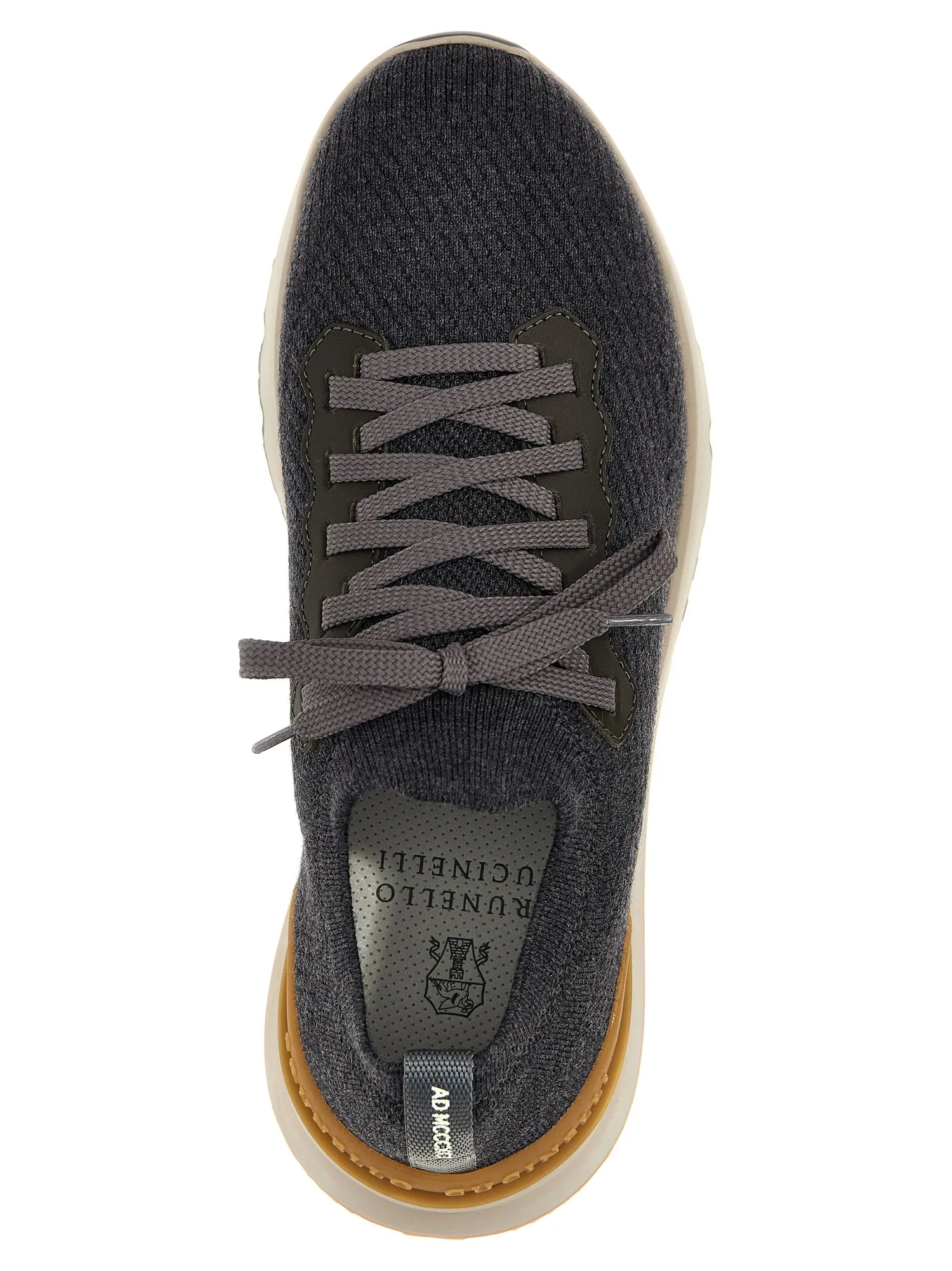 Brunello Cucinelli    Brunello Cucinelli Knitted Sneakers