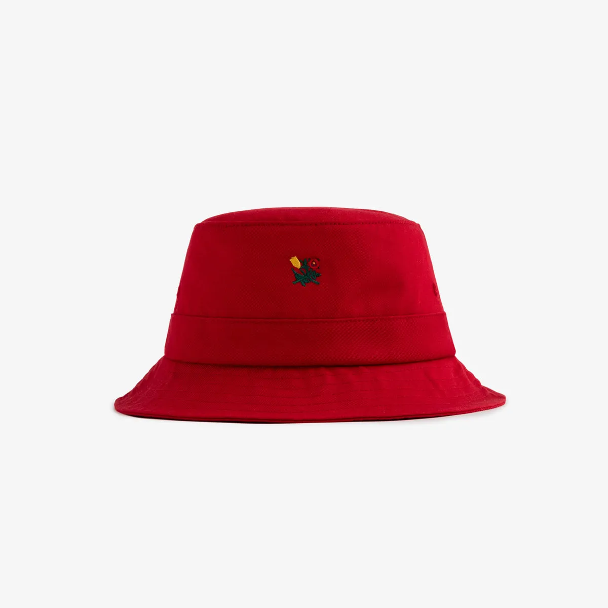 Brushed Crest Bucket Hat at AimeLeonDore.com