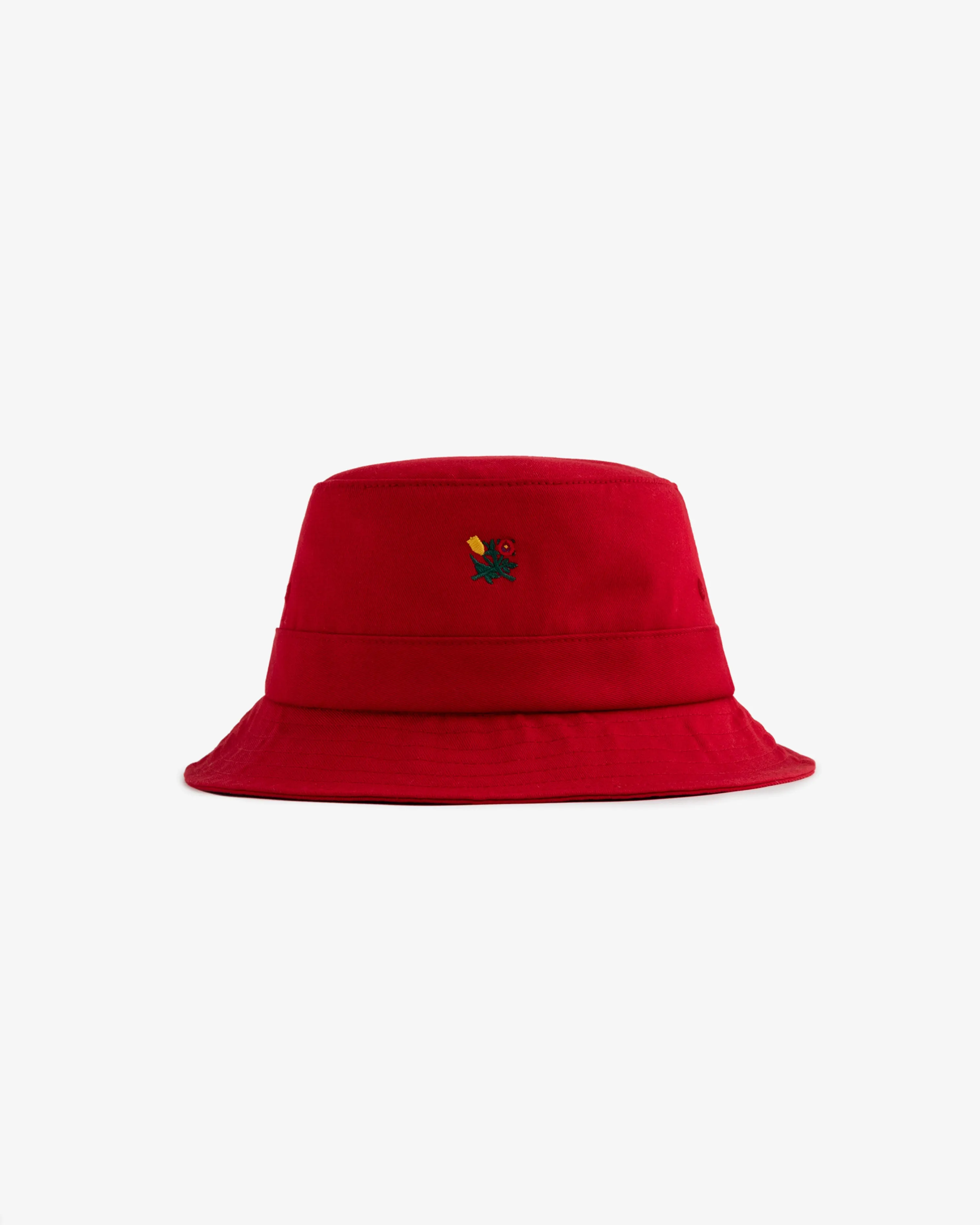 Brushed Crest Bucket Hat at AimeLeonDore.com