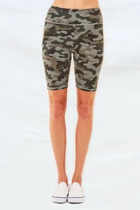 Camo Biker Short