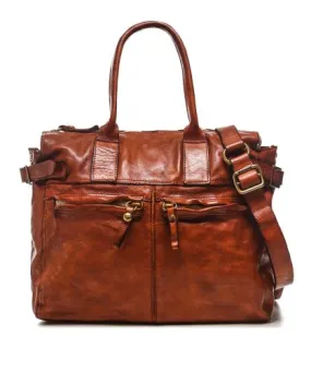 Campomaggi Tan Leather Weekend Bag | Jules B