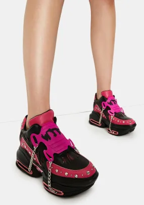 Candy Big Rush Chain Platform Sneakers-