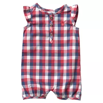 Carhartt Infant Woven Plaid Romper