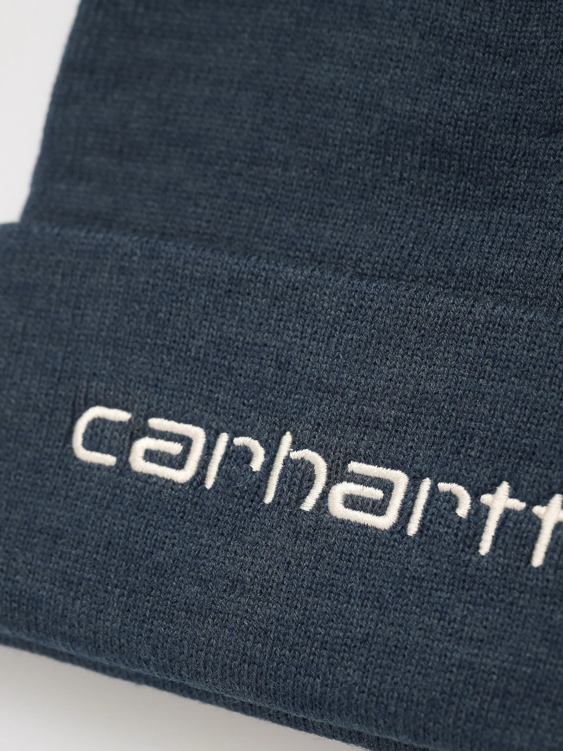 Carhartt WIP Script Beanie (squid/salt)