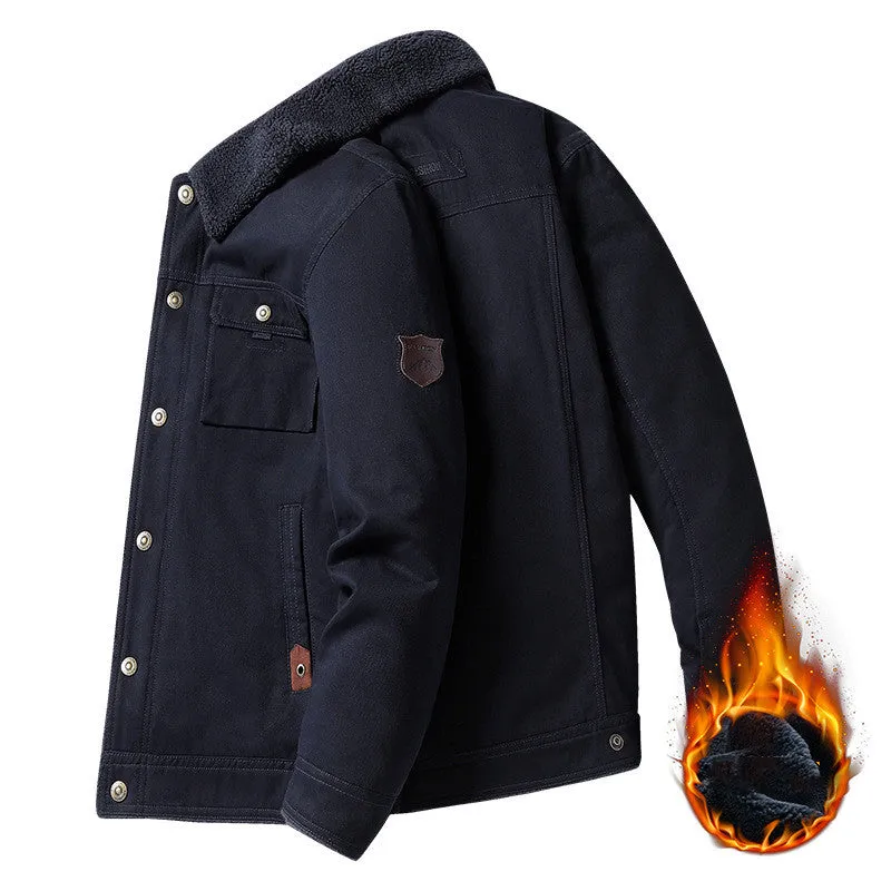 Casual Versatile Workwear Coat Male