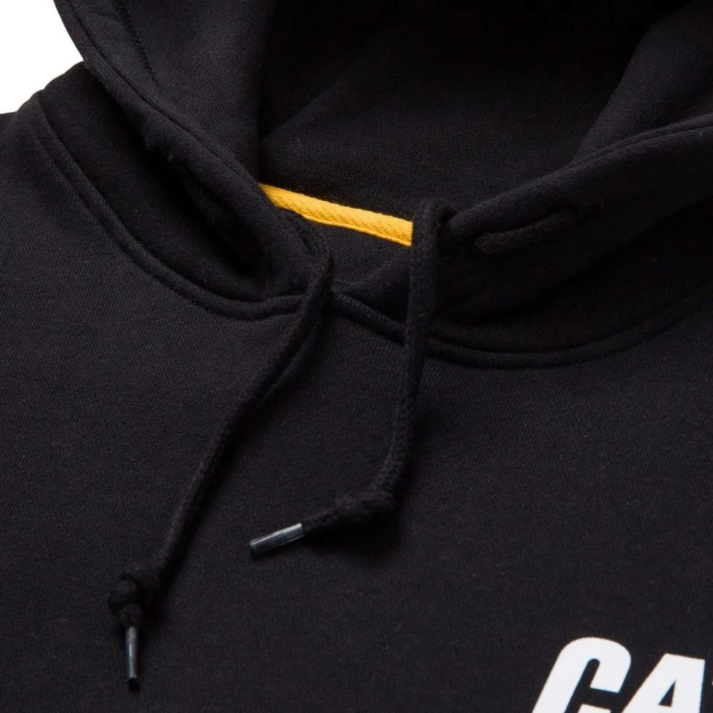 CAT Workwear Mens Trademark Banner Hooded Sweatshirt