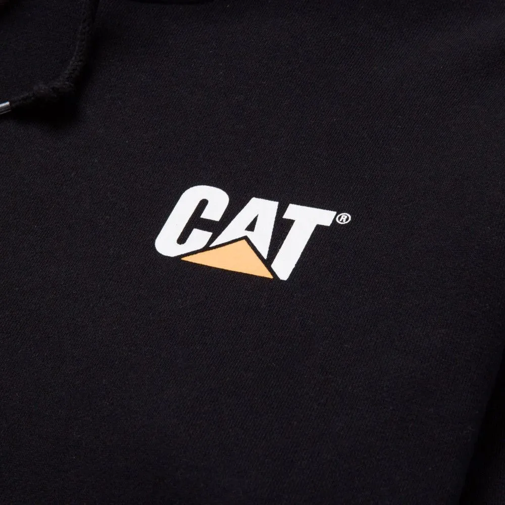 CAT Workwear Mens Trademark Banner Hooded Sweatshirt