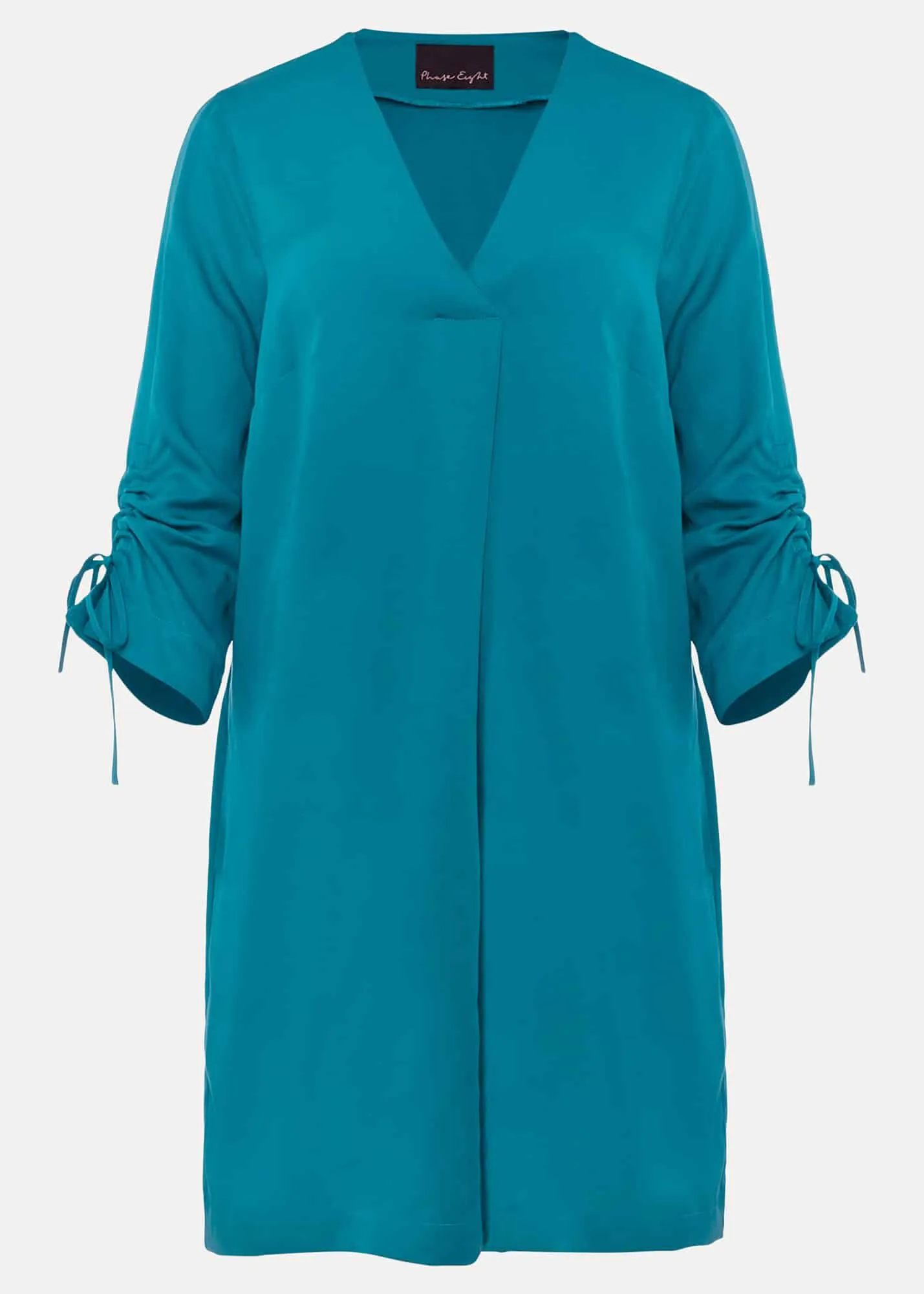 Ceiara Ruched Sleeve Tunic Dress