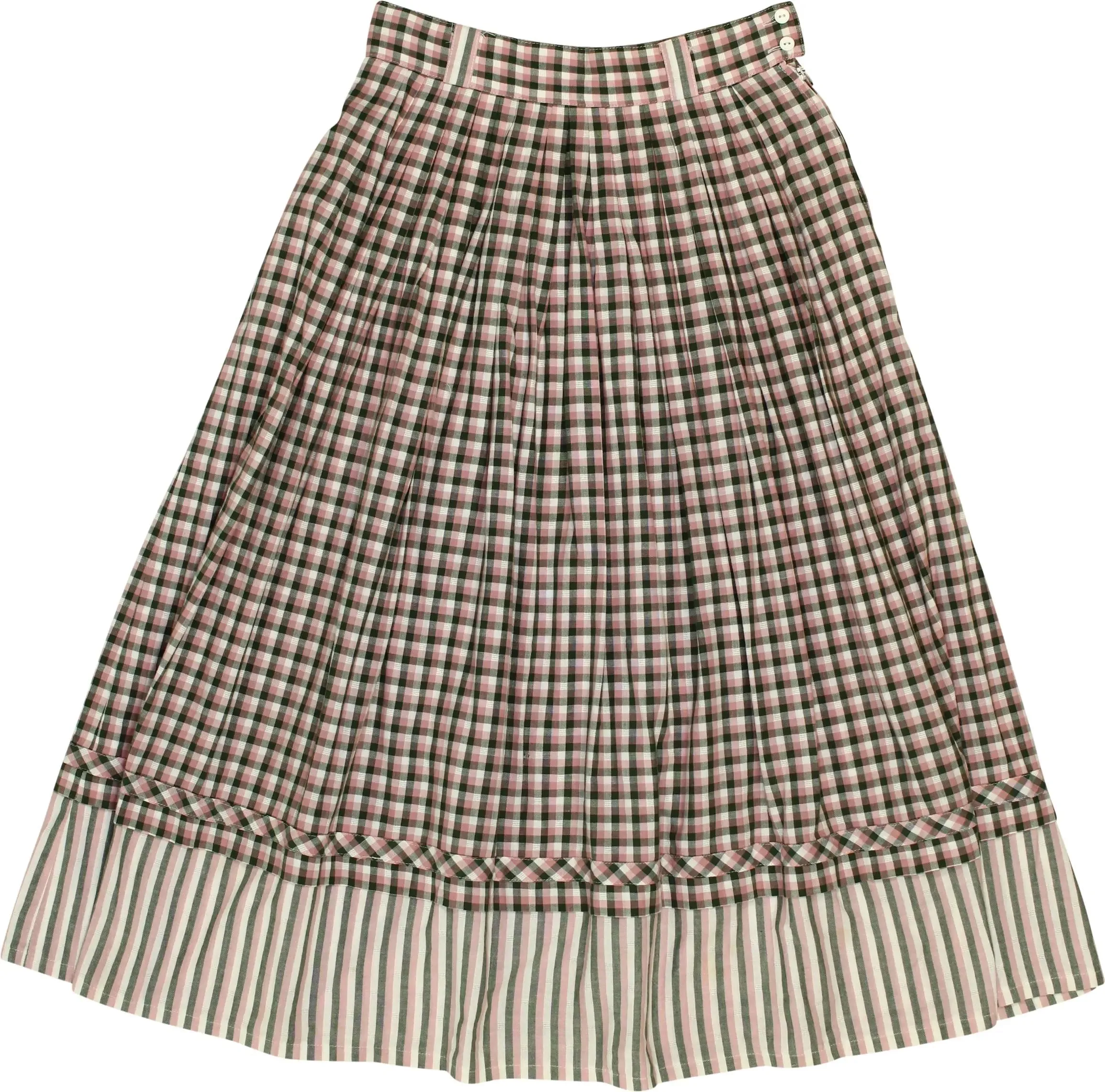 Checked Skirt | ThriftTale