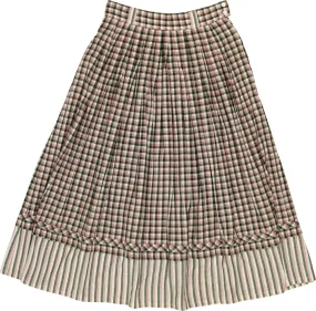 Checked Skirt | ThriftTale