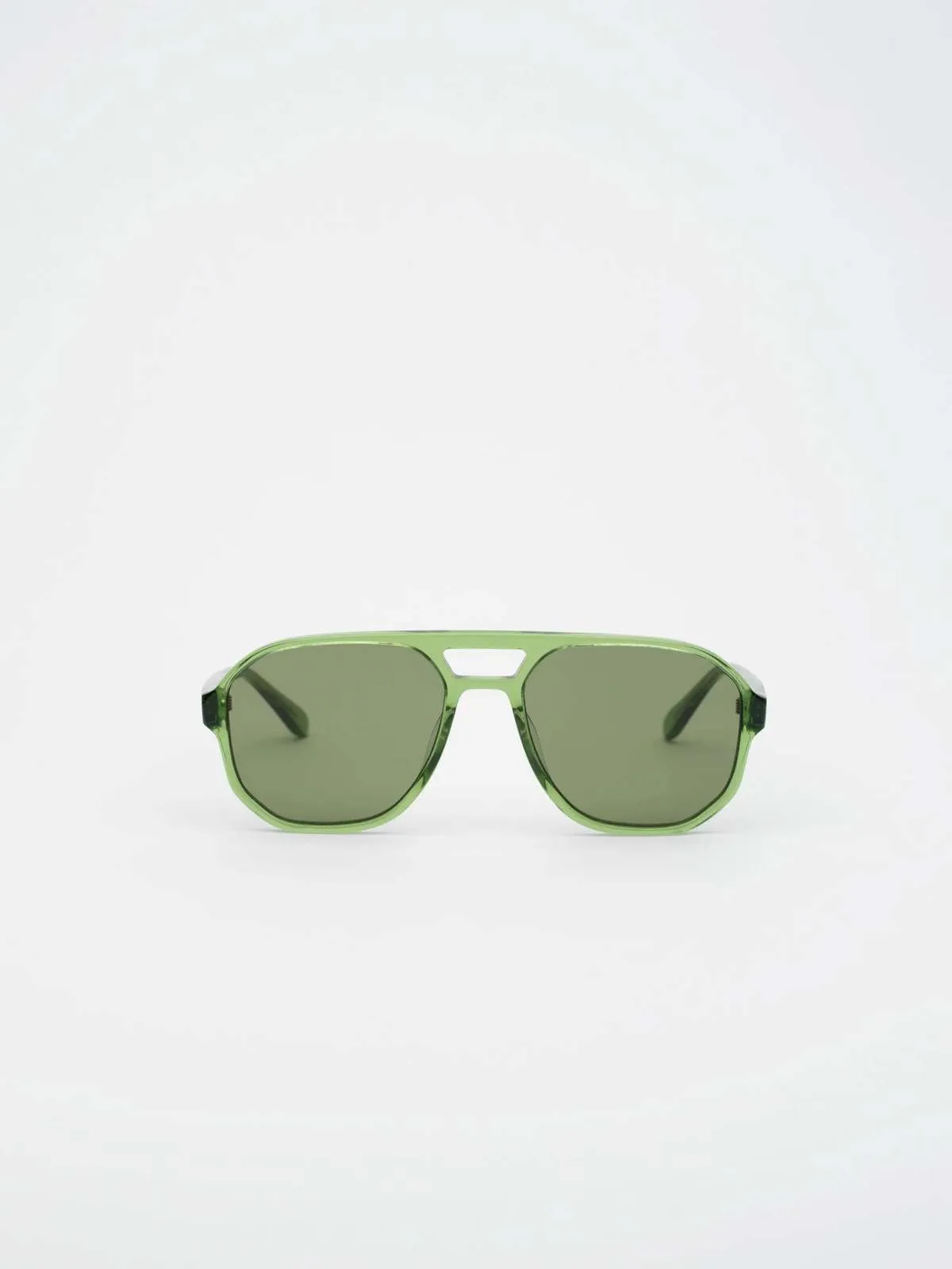 Clemence Sunglasses - Moss Green