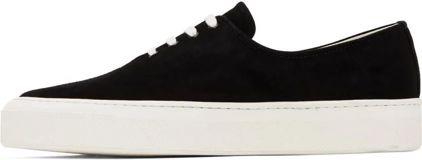 Common Projects Black Four Hole Sneakers