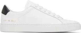 Common Projects White Retro Low Sneakers