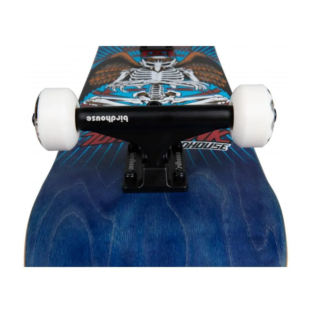 Complete Stage 3 Hawk Birdman Blue Skateboard - 8"