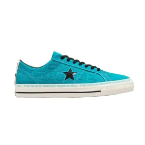 Converse Cons x Paradise Sean Pablo One Star Pro OX (Rapid Teal/Black/Egret)