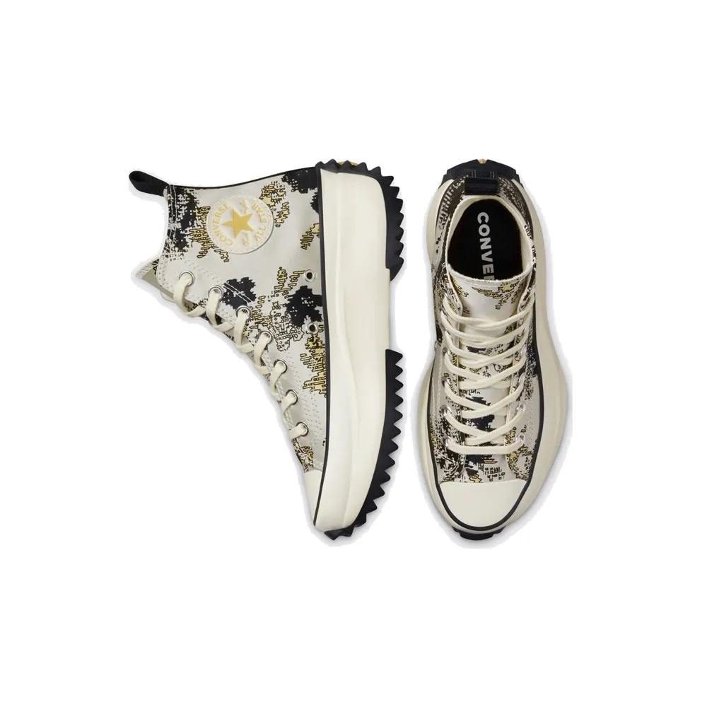 Converse Hybrid Floral Run Star Hike University Saturn Gold/Black/Egret 171399C