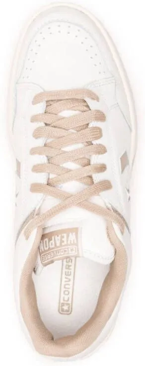 Converse Weapon leather sneakers White