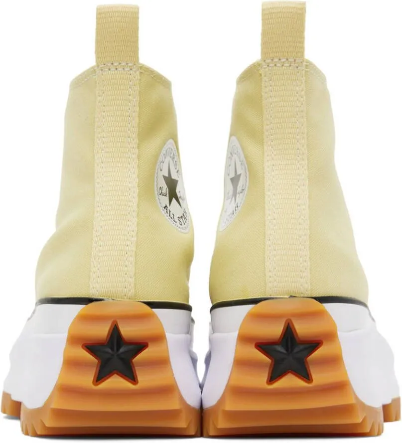 Converse Yellow Run Star Hike Seasonal Color Sneakers