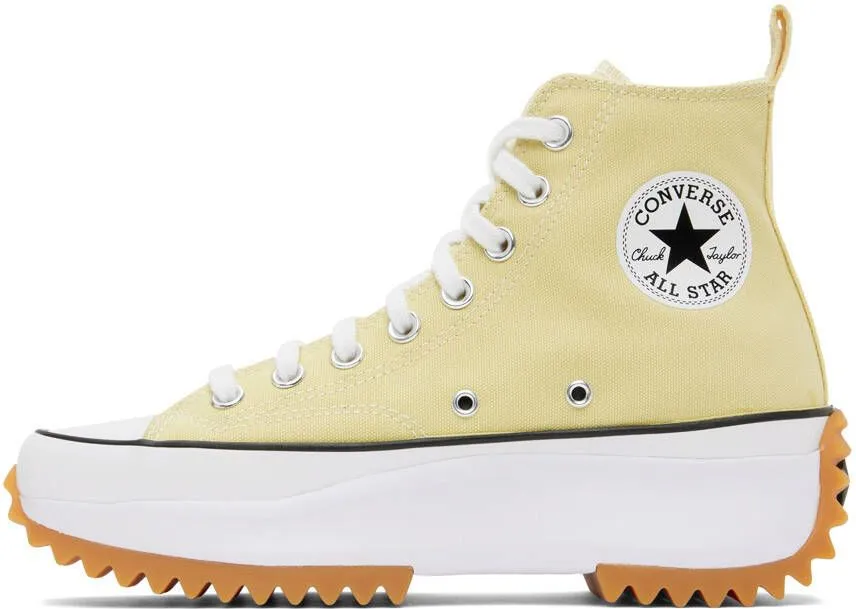 Converse Yellow Run Star Hike Seasonal Color Sneakers