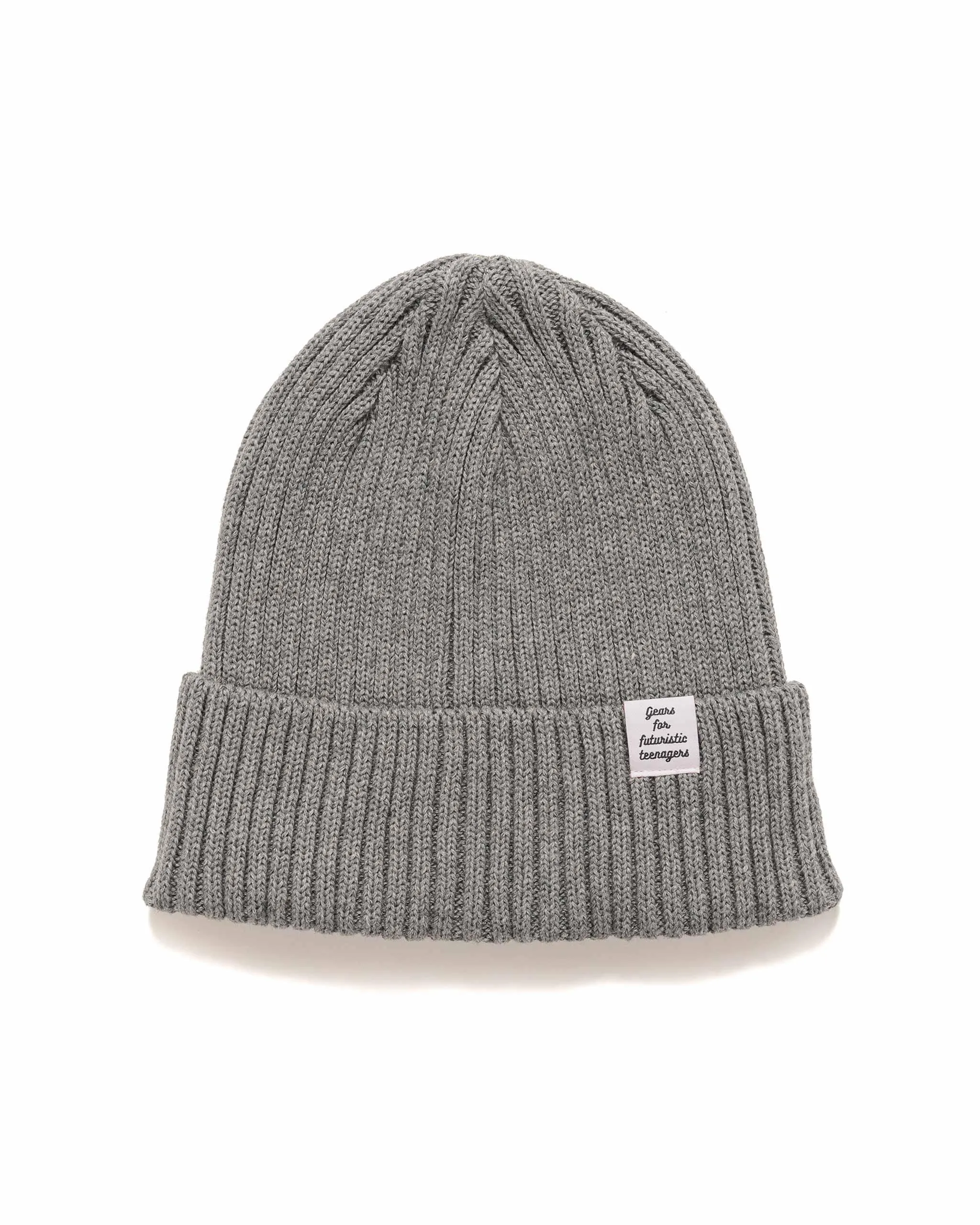 Cotton RIB Beanie Grey