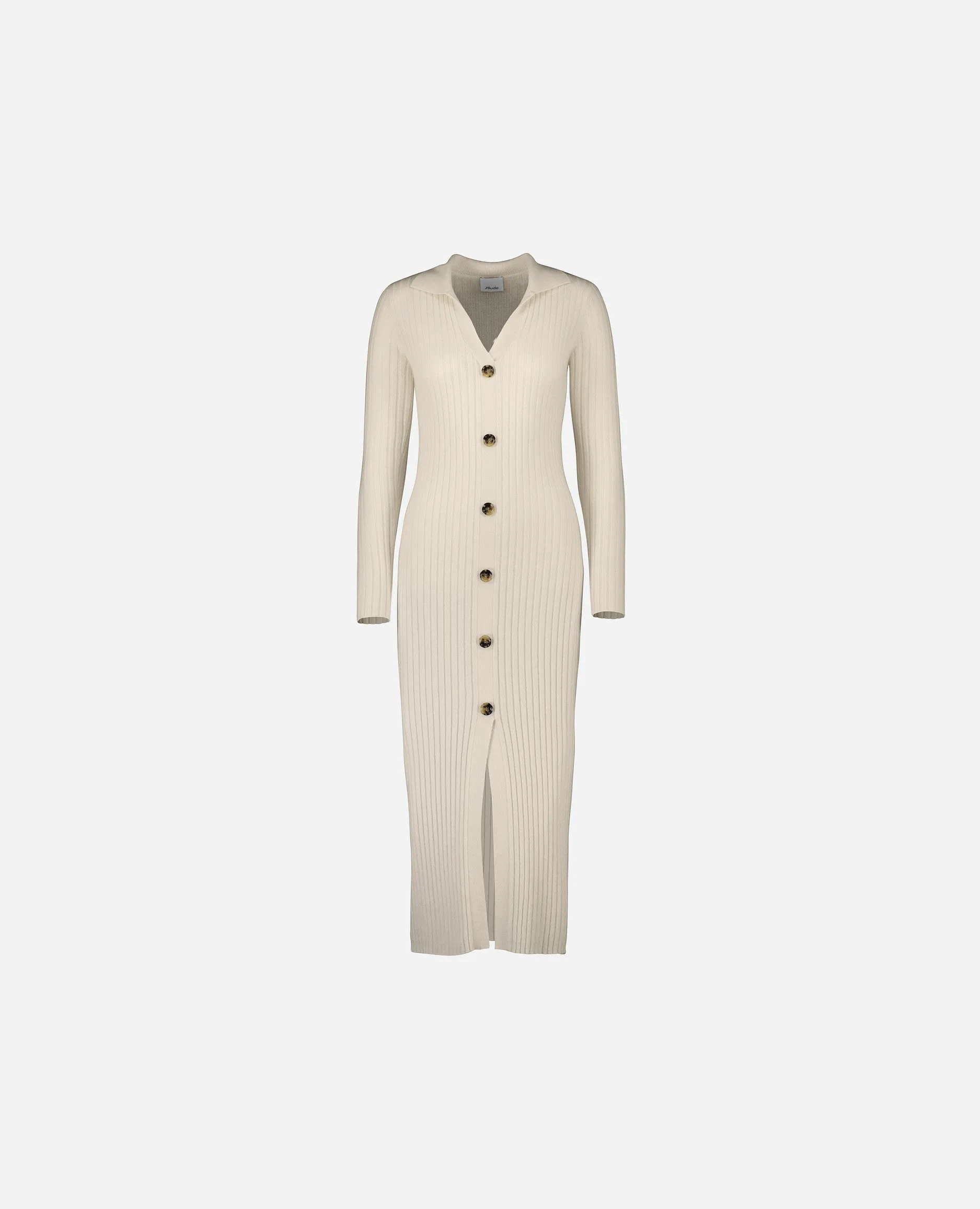 Cream cashmere dress