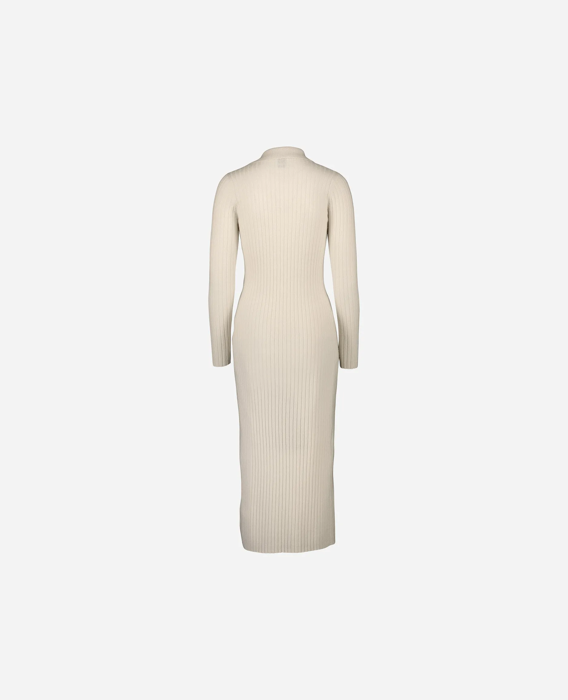 Cream cashmere dress