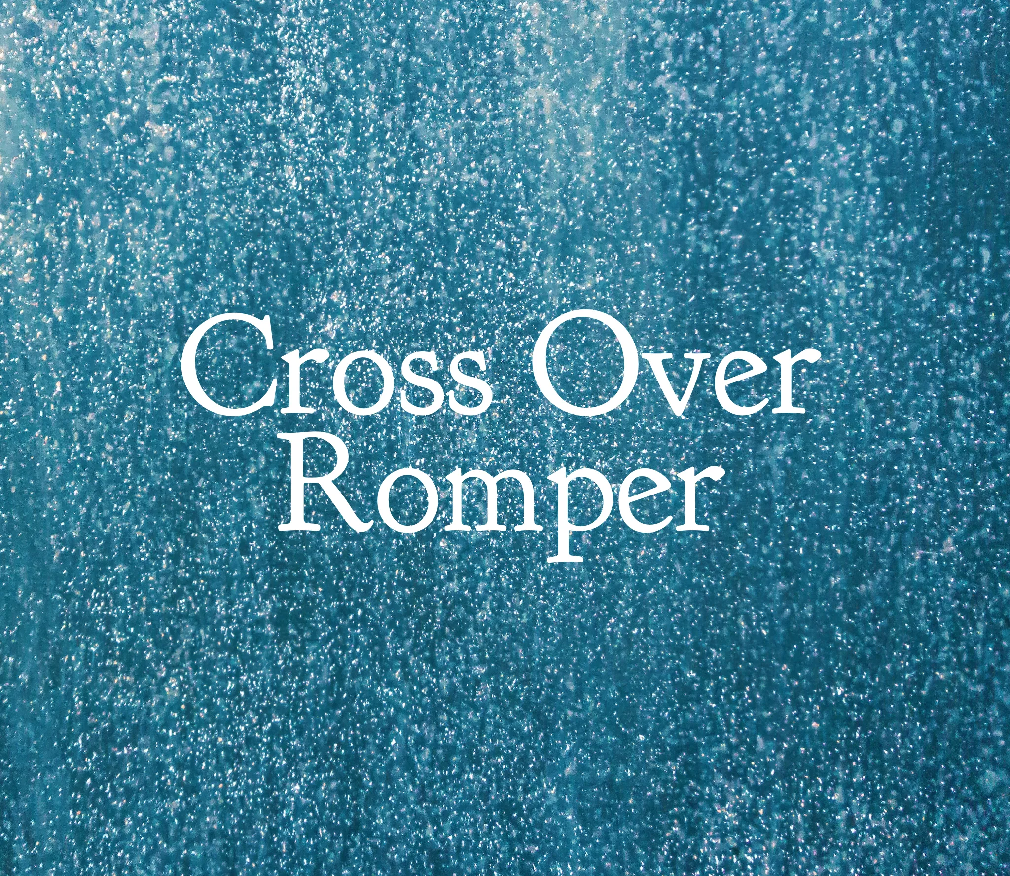 Cross Over Romper