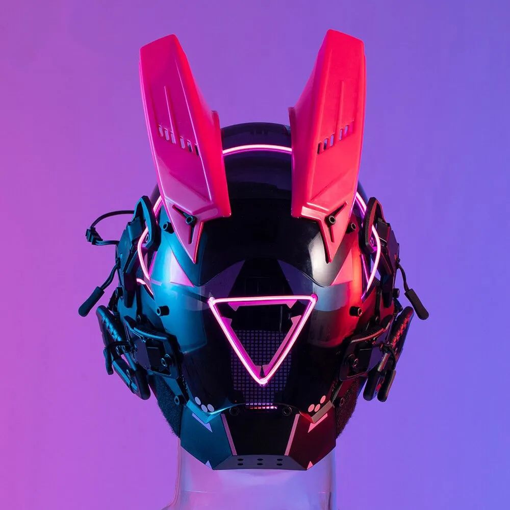 Cyberpunk Helmet Pink