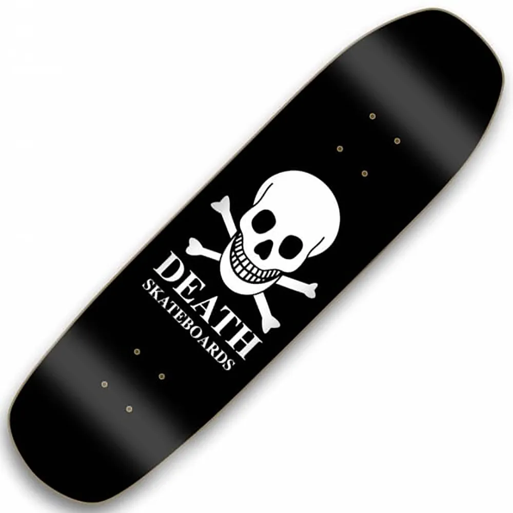 Death OG Skull Skateboard Deck - Pool Shape