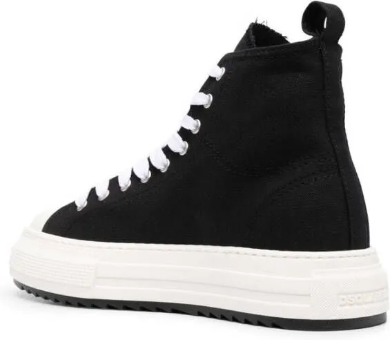 DSQUARED2 high-top platform sneakers Black